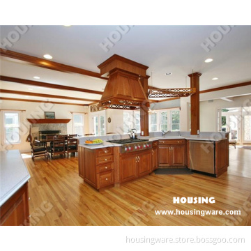 Frame Door Solid Wood Kitchen Cabinet